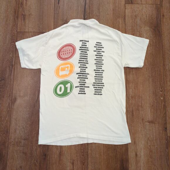 VTG 2001 Blink 182 Adult Small Shirt Band Tour Concert Punk Rock Skate - Picture 6 of 8